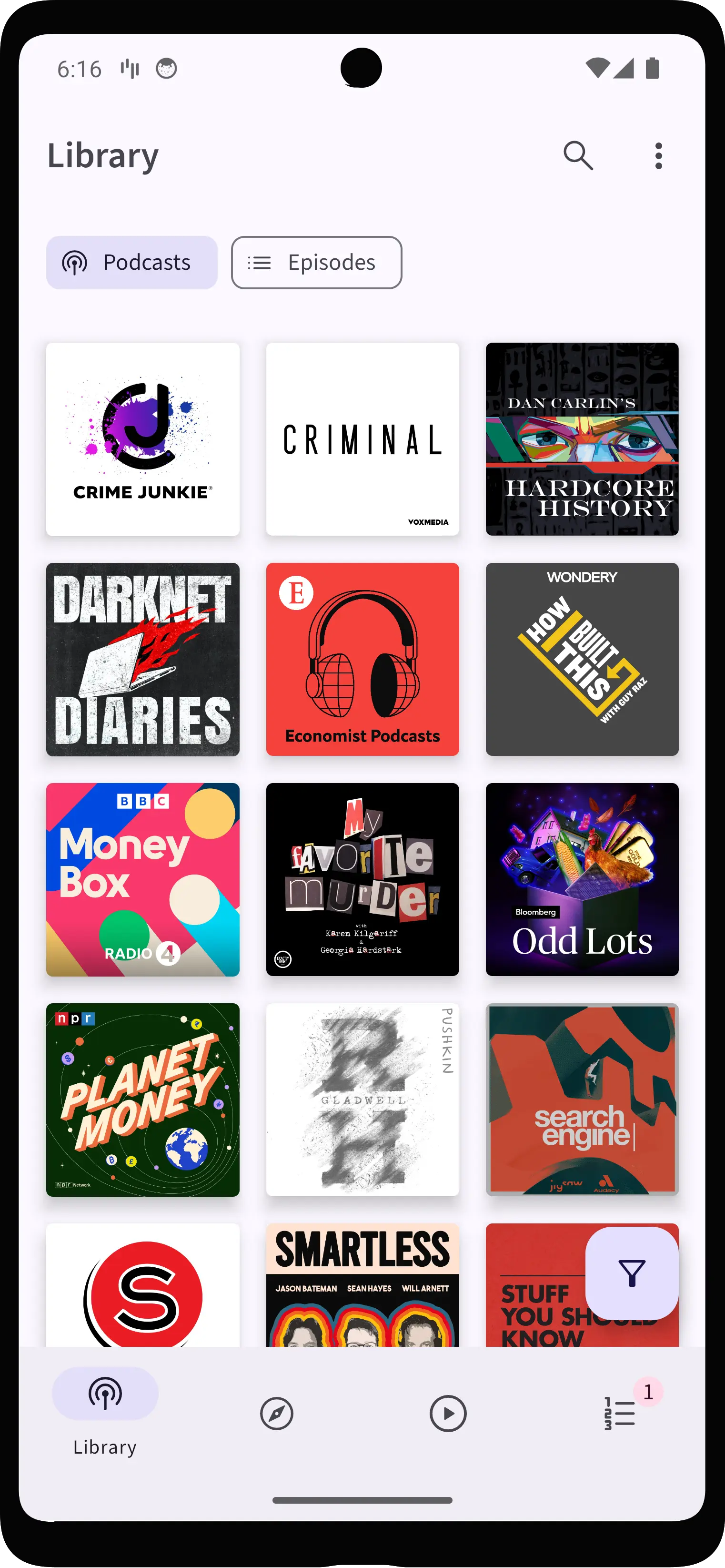 Aurelian Audio grid screenshot